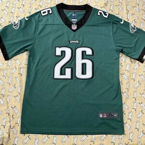 Philadelphia Eagles Dark Green Nfl Jersey #26 Barkley